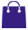 purple shopping bag icon
