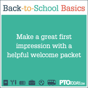 Back-to-School Basics: Do a welcome packet 