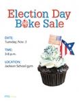 Election Day Bake Sale Flyer