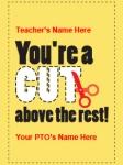 Scissors Gift Tags for Teacher Appreciation
