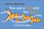 Fish-Theme Gift Tags for Teacher Appreciation