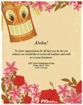 Luau-Theme Flyer for Teacher Appreciation