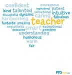PTO Today: Teacher Appreciation Word Cloud Poster