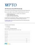School PTO Membership Form