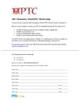 School PTC Membership Form