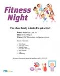 Fitness Night Flyer