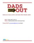 Dads Night Out Flyer