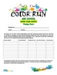 Color Run Pledge Form