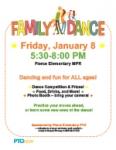 Family Dance Flyer