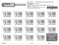 Labels for Education 10-Point Product UPC Collection Sheet