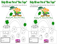 St. Patrick's Day Collection Sheet