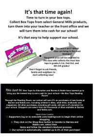 1/2 page parents flyer -great!