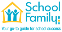 SchoolFamily.com logo for use in printed newsletter 