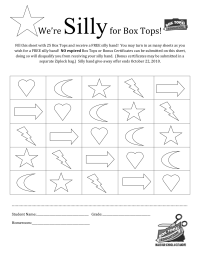 Silly Band collection sheet