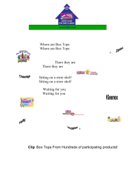 product flyer