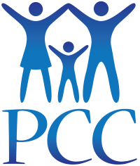 PCC Logo (blue, vertical)